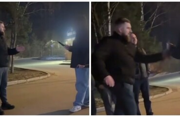 Сотрудник полиции обезвредил мужчину с двумя ножами в Подмосковье