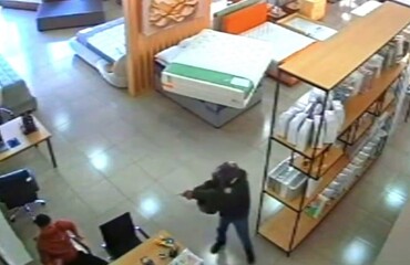 Грабитель нарвался на участника соревнований по спортивной стрельбе