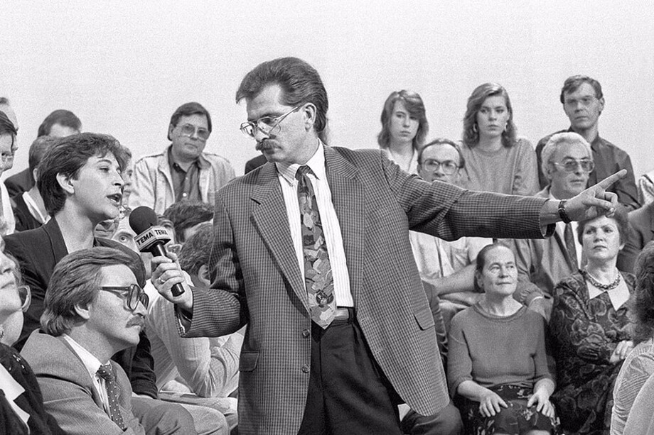 Владислав Листьев в программе «Тема», 1992 год