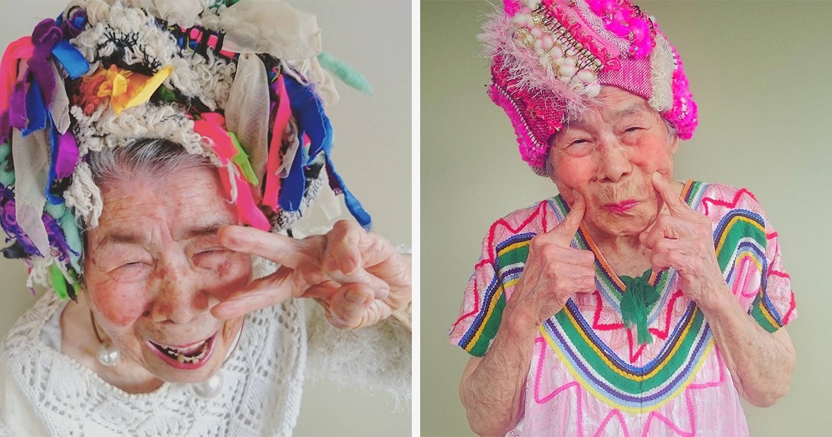 Бабушка позирует. Японская старушка. Японская старуха. Довольная бабушка. Бабушка из Японии с пучком.