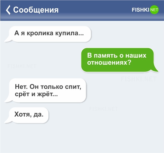 Отношения переписываемся